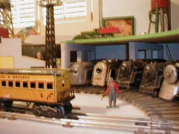 marx toy train layout