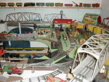 marx toy train layout