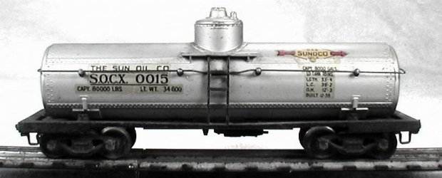 Lionel 0015 Sunoco tank car