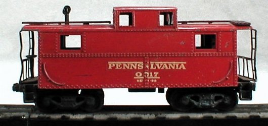 Lionel 0017 PRR caboose