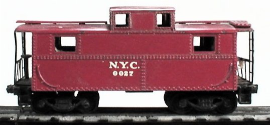 Lionel 0027 NYC caboose