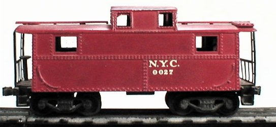 Lionel 0027 NYC caboose