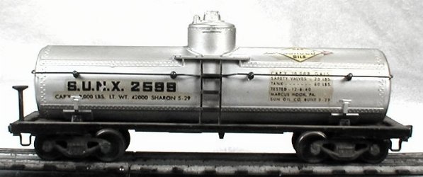 Lionel 0075 shell tank car