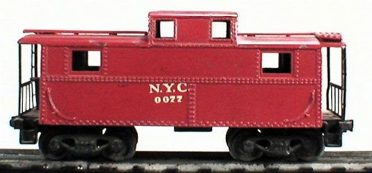 Lionel 0077 NYC caboose