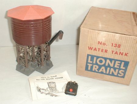 Lionel postwar 138 water tower