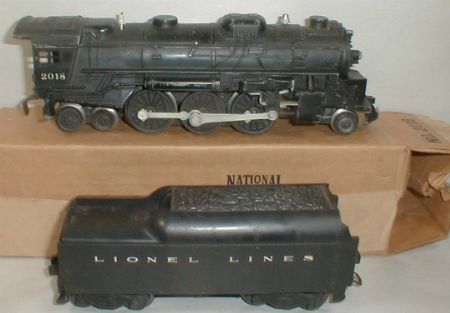 Lionel postwar 2018 steam loco