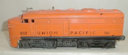 Lionel 202P Union Pacific Liicensed Corrugated Alco Engine Reproduction Box 