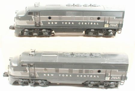 Lionel Postwar NYC F3 AA Units 