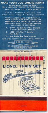 Lionel Promotional Matches
