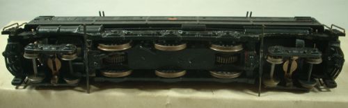 Bottom view Nason PRR P5a loco Bottom view Nason PRR P5a loco