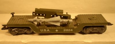 Marx 2824 Army Rocket Launcher Flat