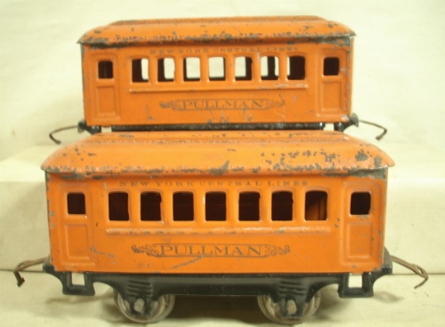 close up of orange 600 pullmans close up of orange 600 pullmans