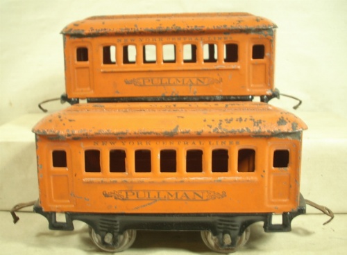 close up of orange 600 pullmans