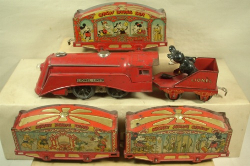 Lionel Mickey Mouse Circus Set